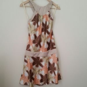 BCBG generation women Mini dress XS straps floral